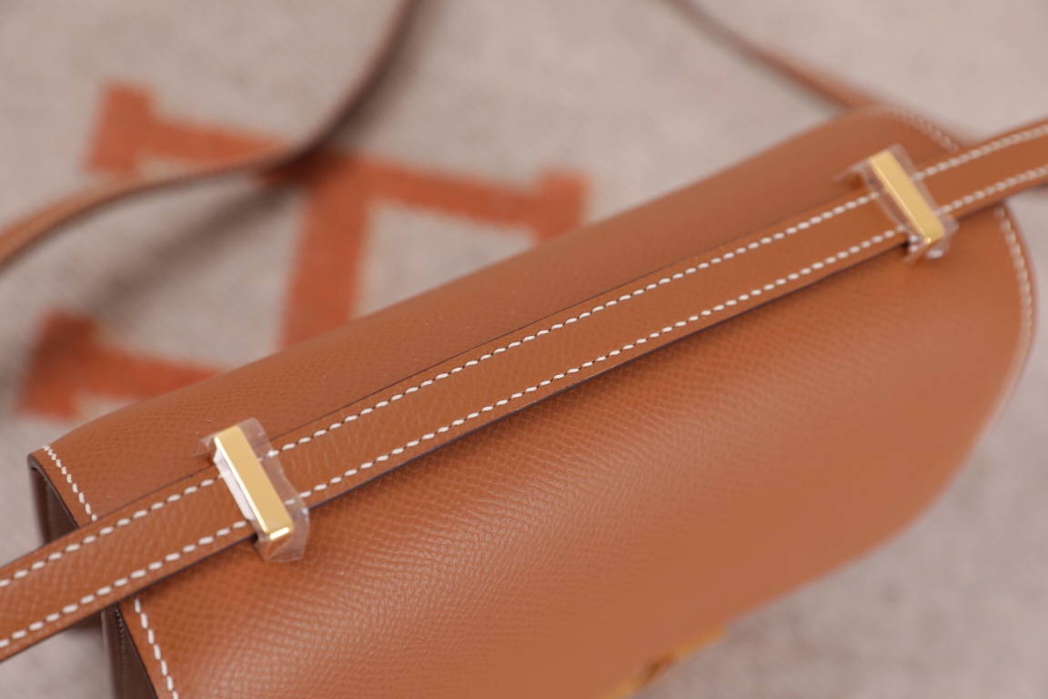 에르메스 콘스탄스18 골드브라운 금장 앱송